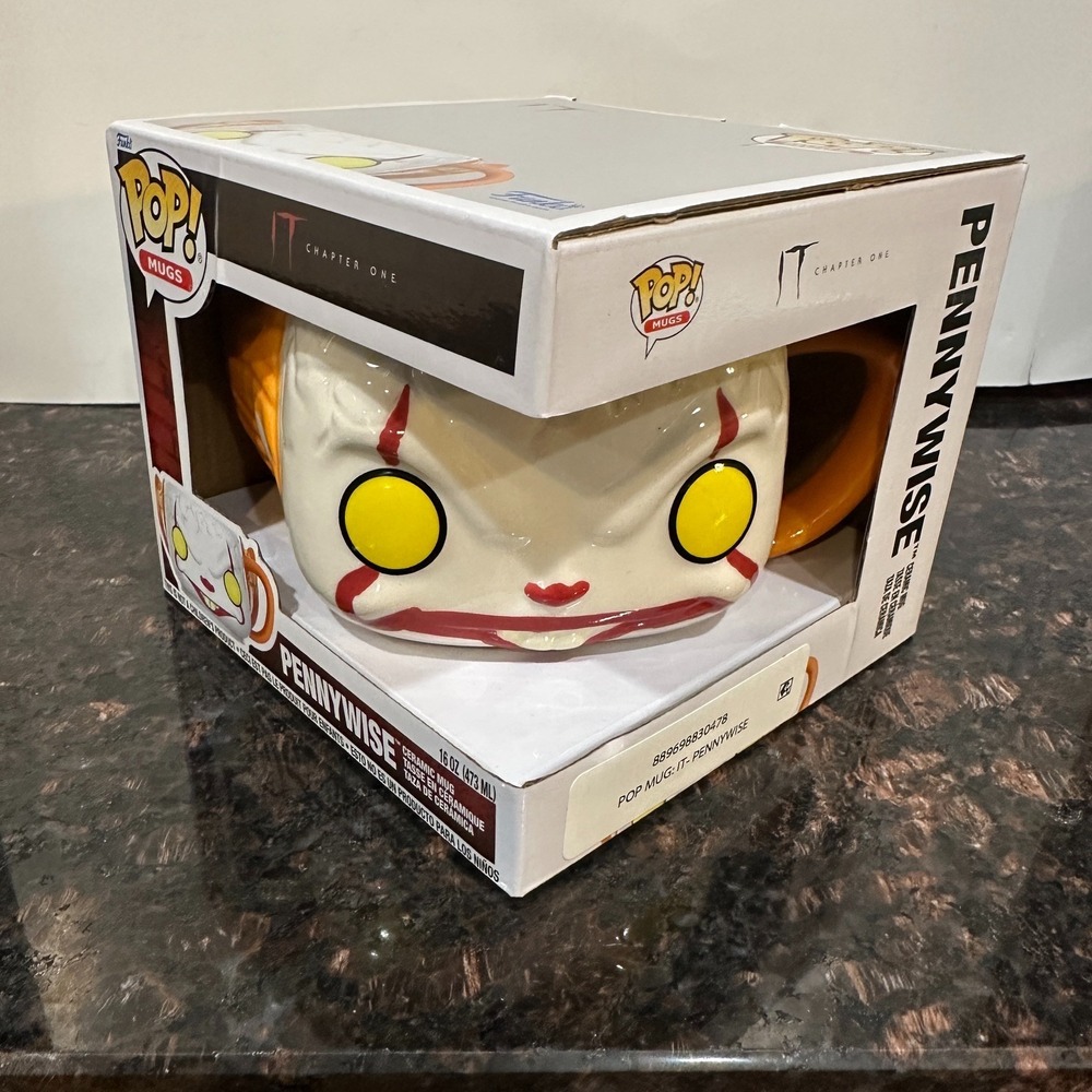 Funko Pop Mugs IT Chapter One Pennywise Ceramic Mug 16oz Horror Movie